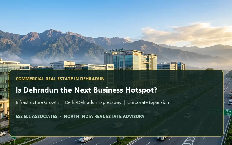 Commercial Real Estate in Dehradun - Is Dehradun the Next Business Hotspot?